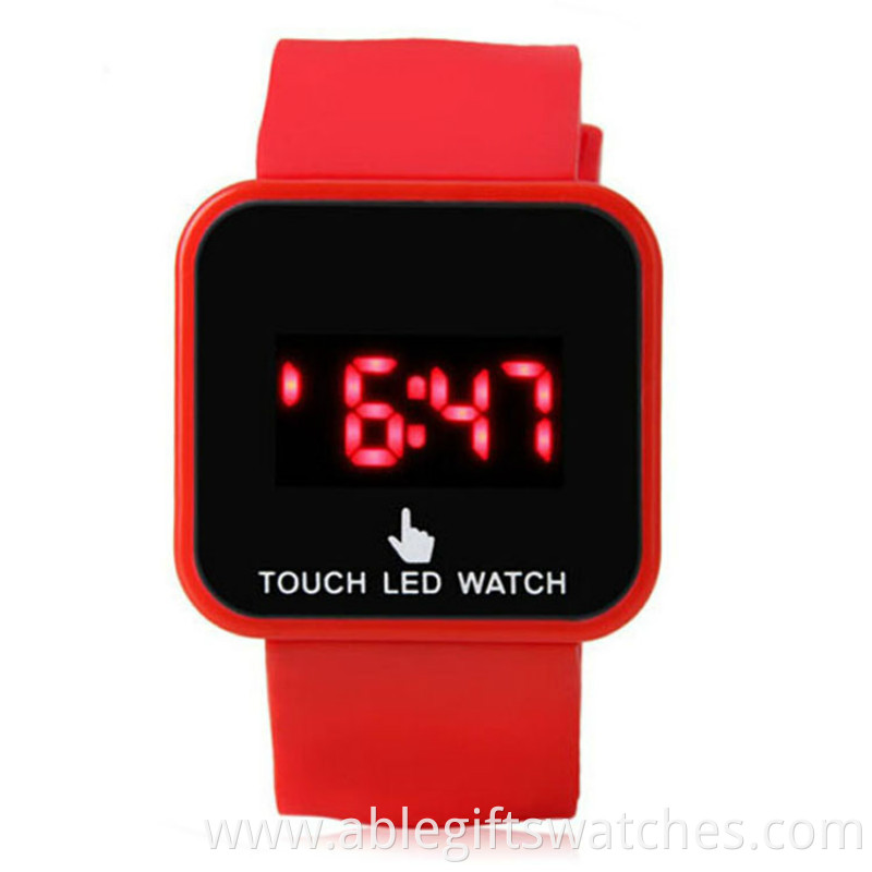 unisex silicone les watch